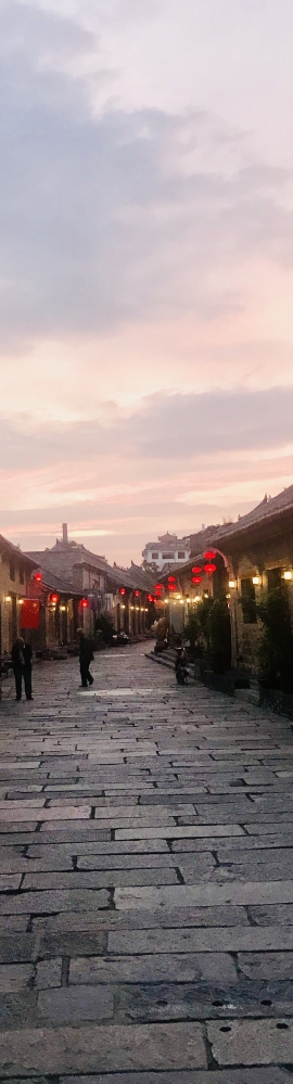 禹州神垕  傍晚