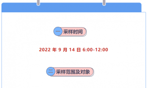 禹州最新通告！9月14日区域核酸检测！