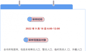 禹州最新通告！9月18日区域核酸检测！